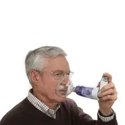 Camera de inhalare Optichamber Diamond, Philips Respironics, masca 5 ani - adulti BIToptichamber5