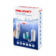 Irigator bucal Little Doctor Aquajet LD A3 pentru adulti, profesional, 1500 impulsuri min, 2 duze, alb BITLDA3