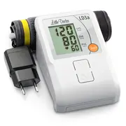 Tensiometru electronic de brat Little Doctor LD 3A, adaptor inclus, afisaj LCD, memorare 90 de valori, alb BITld3a
