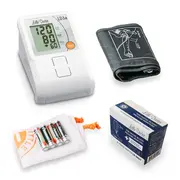 Tensiometru electronic de brat Little Doctor LD 3A, adaptor inclus, afisaj LCD, memorare 90 de valori, alb BITld3a
