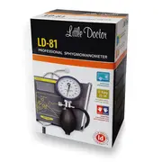 Tensiometru mecanic Little Doctor LD 81, stetoscop inclus, Manometru mare, Spatiu pentru stetoscop, Utilizare stanga-dreapta BITld81