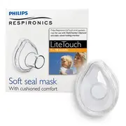 Masca mica LiteTouch Philips Respironics, 0 - 18 luni, pentru Philips Optichamber BITLiteTouch0-18