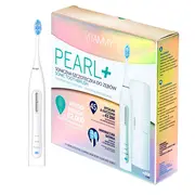 Periuta de dinti electrica VITAMMY Pearl+, 82000 vibratii min, 3 moduri de periaj, 2 capete incluse, Alb BITpearlplus