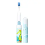 Periuta de dinti electrica VITAMMY Smile, pentru copii 3 +, cutie travel, Animatie Crocodil BITsmilecrocodil