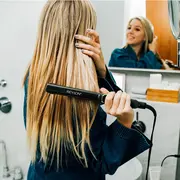 Placa de indreptat parul REVLON Salon Straight Copper Smooth Styler RVST2175E2, afisaj LCD BITplacaRVST2175E