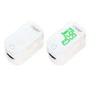 Pulsoximetru Vitammy O2, afisaj LED usor de citit, masoara saturatia SpO2 si pulsul, Alb BITvitammyO2