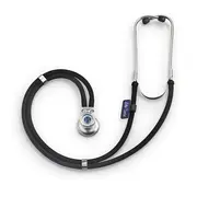 Stetoscop Little Doctor LD Special, 2 tuburi, lungime tub 56cm, Negru Inox BITldspecial