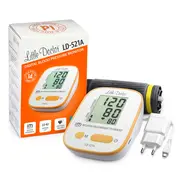 Tensiometru electronic de brat Little Doctor LD-521A, adaptor inclus, Algoritm IMS, memorare 90 de valori, manseta 22 - 42 cm BITld521a