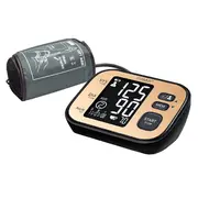 Tensiometru electronic de brat VITAMMY Ultra Cosmo, manseta 22-42 cm, Negru Auriu BITutracosmonegru