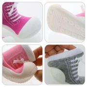 Pantofi-soseta pentru copii Rainbow White L - ATPAR03-WHITE-L