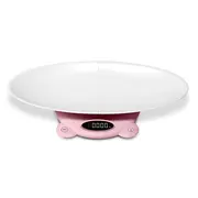 Cantar electronic Vitammy Babycinno, 4 in 1, pentru nou-nascuti, bebelusi, copii si adulti, tava detasabila, ecran LCD, greutate maxima 120 kg, Roz BITVitammybabycinnoroz