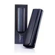 Husa de protectie Vitammy Case 3, din piele ecologica, dedicata periutelor de dinti electrice Vitammy: Aurum, Pearl+, Platinum, Symphony, Smils, Harmony, Splash, Dino, Negru BITvitammycase3negru