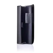 Husa de protectie Vitammy Case 3, din piele ecologica, dedicata periutelor de dinti electrice Vitammy: Aurum, Pearl+, Platinum, Symphony, Smils, Harmony, Splash, Dino, Negru BITvitammycase3negru