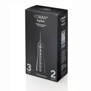 Irigator oral  dus bucal Vitammy Hydra, profesional, 3 moduri de functionare, rezistent la apa, 2 duze, Negru BITVitammyHydranegru