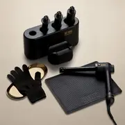 Ondulator multifunctional Hot Tools Curlbar Set, Pro Artist Black Gold collection, 4 capete detasabile de 19, 25, 32 si 38 mm, 8 trepte de temperatura, invelis din titan, HTCURLSETBGUKE BITHTCURLSETBGUKE