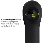 Ondulator multifunctional Hot Tools Curlbar Set, Pro Artist Black Gold collection, 4 capete detasabile de 19, 25, 32 si 38 mm, 8 trepte de temperatura, invelis din titan, HTCURLSETBGUKE BITHTCURLSETBGUKE