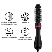 Perie electrica fixa Revlon One-Step Style Booster RVDR5292UKE, uscator-ondulator BITRVDR5292UKE