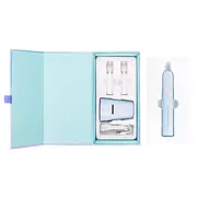 Periuta de dinti electrica Vitammy Smils Cloud, 82.000 de miscari min, 5 programe de periaj, baza incarcare USB, 2 capete periuta, Bleu BITsmilscloud