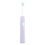 Periuta de dinti electrica Vitammy Smils Jelly, 82.000 de miscari min, 5 programe de periaj, baza incarcare USB, 2 capete periuta, Violet BITsmilsjelly