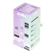 Periuta de dinti electrica Vitammy Smils Jelly, 82.000 de miscari min, 5 programe de periaj, baza incarcare USB, 2 capete periuta, Violet BITsmilsjelly