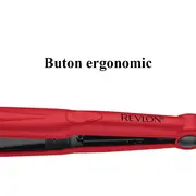 Placa de indreptat parul Revlon Smooth Results RVST2176GPE, temperatura pana la 200 grade, husa si perie de par Revlon cadou BITRVST2176GPE