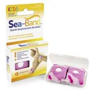 Set 2 bratari de presopunctura Sea-Band, contra starii de greata si raului de masina, pentru copii, Roz BITseabandcopiiroz