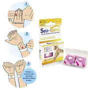 Set 2 bratari de presopunctura Sea-Band, contra starii de greata si raului de masina, pentru copii, Roz BITseabandcopiiroz