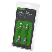 Set 4 olive auriculare pentru stetoscoape Littmann, mari si mici, moi, auto-sigilabile, 40002, Gri BITolivegri