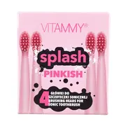 Set 4 rezerve periuta de dinti VITAMMY Splash TH1811-4 Pinkish, Roz BITrezervepinkish