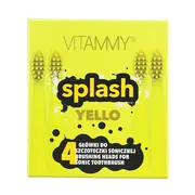 Set 4 rezerve periuta de dinti VITAMMY Splash TH1811-4 Yello, Galben BITrezerveyello