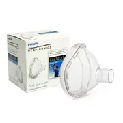 Set Camera de inhalare si Masca large 5 ani - adulti LiteTouch Philips Respironics BITsetoptichamberL