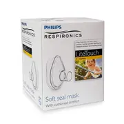 Set Camera de inhalare si Masca medie 1-5 ani LiteTouch Philips Respironics BITsetoptichamberM