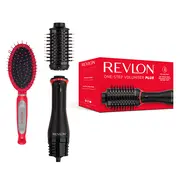 Set perie electrica fixa REVLON One-Step Volumiser PLUS RVDR5298E si perie de par Revlon RV2820UKE BITset5298perie