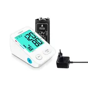 Tensiometru electronic de brat VITAMMY Next 8+, mufa USB, detectare aritmie, memorare 2 utilizatori, manseta 22-40 cm, Alb BITnext8plus