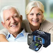 Tensiometru electronic de brat Vitammy Smart 8, masurare in timpul umflarii mansetei, detectare aritmie, afisaj color, memorare 2 utilizatori x 60 rezultate, manseta 22 - 42 cm, Negru BITvitammysmart8