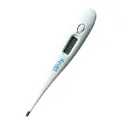 Termometru digital Sanity Medi Temp, semnal sonor, ecran LCD, oprire automata, Alb BITSanityMediTemp