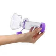 Camera de inhalare Novama Pulma III, cu masca 5 ani - adult, capacitate de 175 ml, fabricata din material antistatic ABS, fara BPA si latex BITNovamaPulmaIII