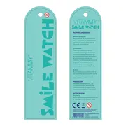 Ceas pentru copii Vitammy Smile, din silicon, Animatie Iepuras, Turcoaz BITceasvitammysmileturcoaz