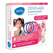 Elastice de par impotriva paduchilor Sanity Chicho wSZA, 100% Natural, Solutie practica si discreta, Disponibil in doua culori BITbandaparsanity