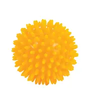 Minge Sanity Safe  Helpful, 2 in 1, pentru reabilitare si masaj, 8 cm, tip arici, Galben BITmingesanity8cm
