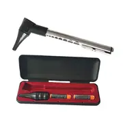 Mini otoscop portabil cu lanterna GIMA, 31300, 3 speculi auriculari, Argintiu BITminiotoscop