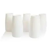 Mustiuc pediatric Philips Respironics HS715-5, Set 5 buc piese bucale pentru spirometru Personal Best, Alb BITmustiucHS7155