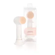 Perie rotativa de curatare a fetei Vitammy Softa, pentru fata, gat si decolteu, masaj, exfoliere, 400 rotatii min., cap de perie din silicon interschimbabil BITVitammySofta