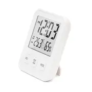Termometru si higrometru de camera Vitammy Hygro, Statie meteo, Ceas, Alarma, Indicator confort, Alb BITvitammyhygro