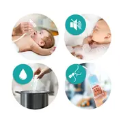 Aspirator nazal Vitammy Nosalino, cu pompa manuala, pentru bebelusi si copii, portabil, capacitate mare a recipientului, igienic, fara incarcare BITVitammyNosalino