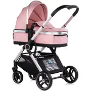 Carucior Chipolino Euphoria 3 in 1 powder pink HUBKKEU02606PP