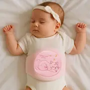 Centura anticolici cu samburi de cirese RedLine Burticel, utilizare versatila cald sau rece, saculet detasabil cu samburi de cirese 100% naturali, Roz BITRedLineBurticelroz