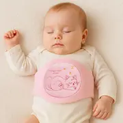 Centura anticolici cu samburi de cirese RedLine Burticel, utilizare versatila cald sau rece, saculet detasabil cu samburi de cirese 100% naturali, Roz BITRedLineBurticelroz