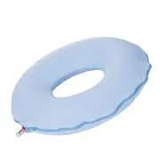 Colac gonflabil Sanity, pentru prevenirea escarelor de decubit, din cauciuc, cu husa detasabila placuta la atingere, Bleu BITcolacgonflabilSanity