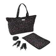 Geanta de bebe Beaba Madrid Leopard
